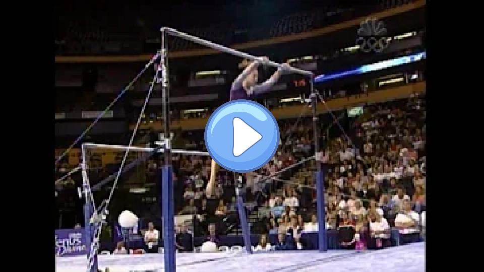 Video thumb: Courtney Kupets - Uneven Bars - 2004 U.S. Gymnastics Championships - Women's - Day 1