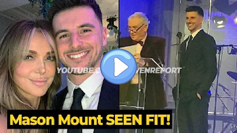 Video thumb: Mason Mount spotted at charity gala last night despite his injury | Manchester United News
