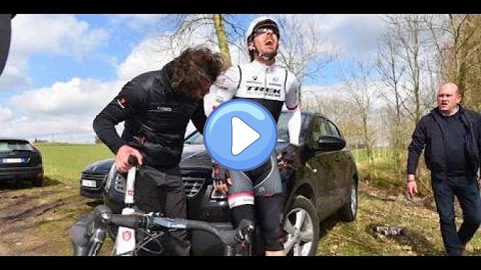 Video thumb: Spartacus: Fabian Cancellara Crash at E3 Harelbeke 2015