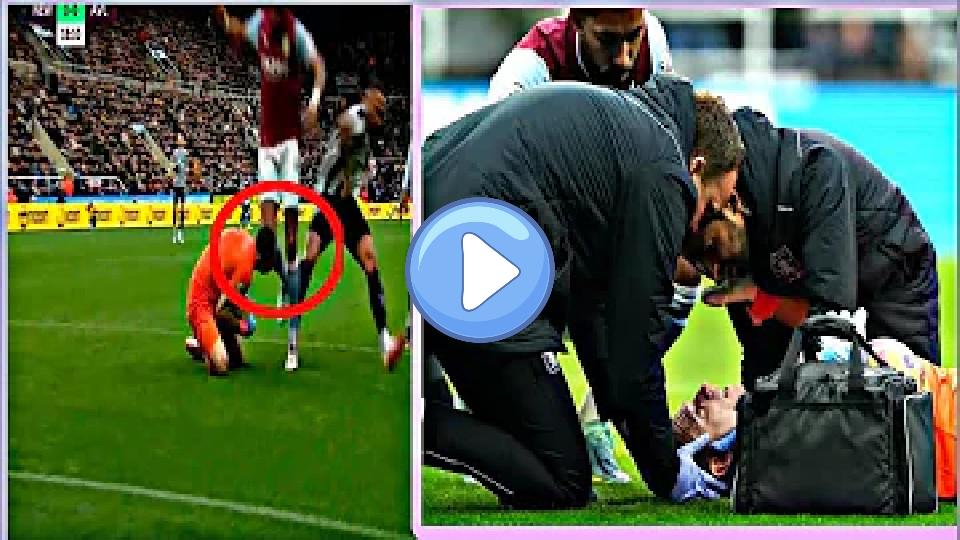 Video thumb: Emiliano Martinez injury vs Newcastle | Newcastle vs Aston Villa