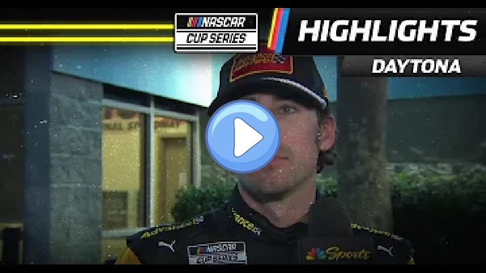 Video thumb: Ryan Blaney was evaluated and released after the wreck.