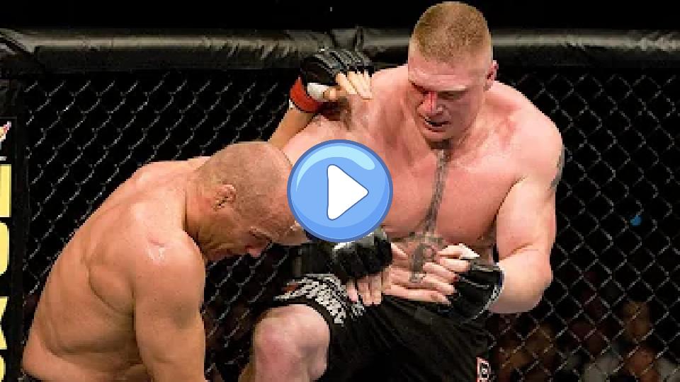 Video thumb: Brock Lesnar Knocks Out Randy Couture | UFC 91, 2008 | On This Day