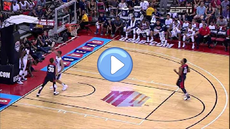 Video thumb: Paul George's Gruesome Leg Injury in Team USA Basketball Showcase (HD)