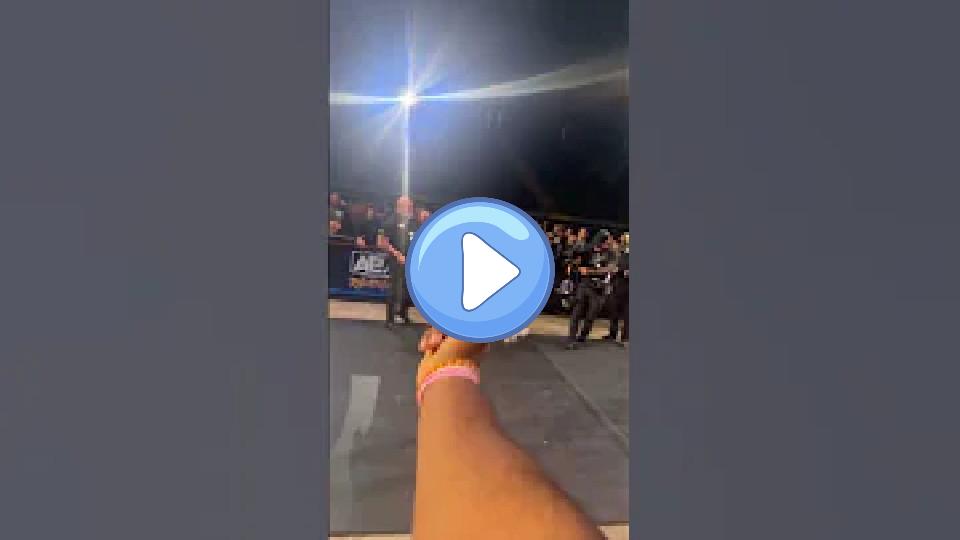 Play video: Heart-Pounding Moment: Saraya's Close Call with the Crowd 😱 #AEW #Wrestling Video thumb: Heart-Pounding Moment: Saraya's Close Call with the Crowd 😱 #AEW #Wrestling