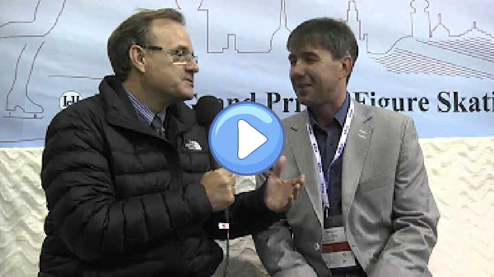 Video thumb: Interview with 1994 Olympic Champion Alexei Urmanov at the 2015 ISU JGP Riga