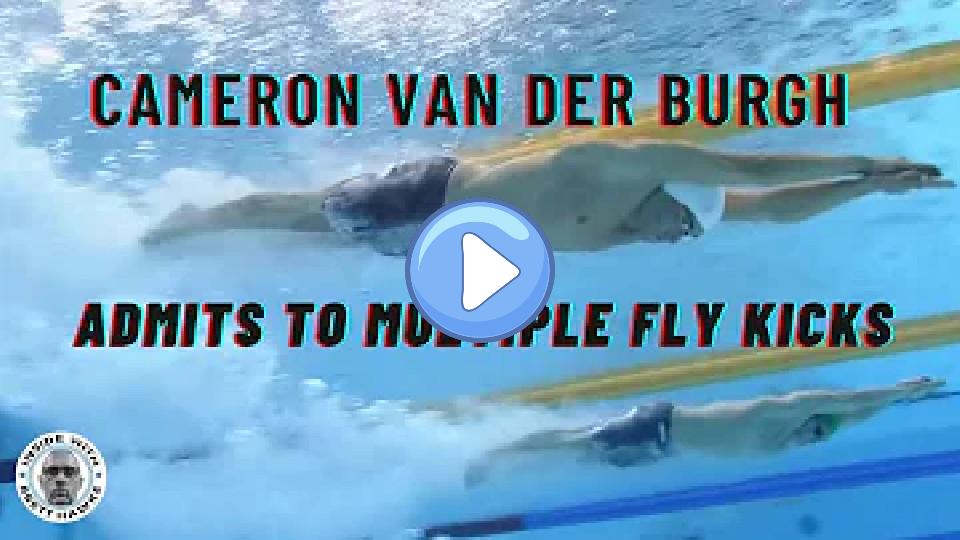 Play video: Cameron van der Burgh's dolphin kick confession Video thumb: Cameron van der Burgh's dolphin kick confession