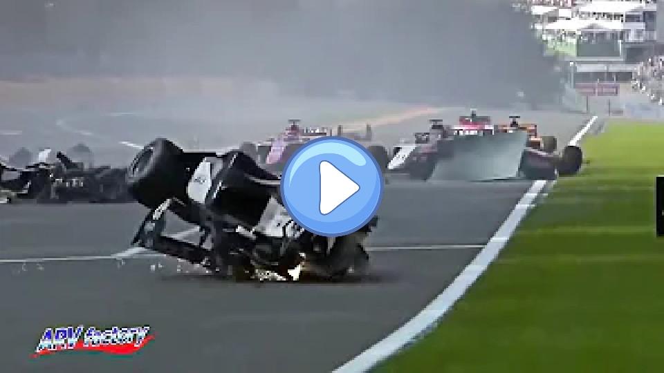 Video thumb: The fatal crash involving Anthoine Hubert occurred during the 2019 Formula 2 Belgium Race 1.