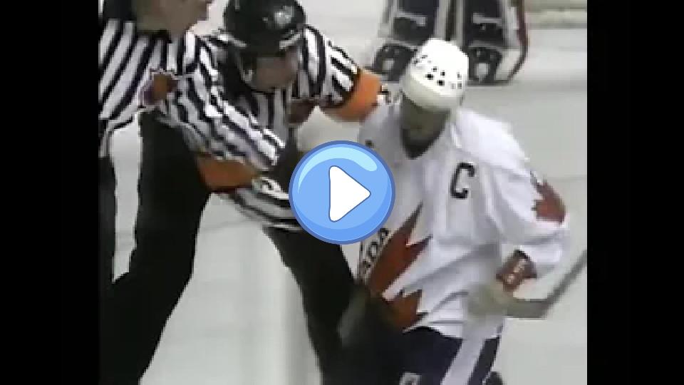 Video thumb: On September 14, 1991, Gary Suter delivered a controversial hit on Wayne Gretzky.