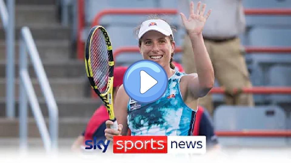 Video thumb: Former British No. 1 Johanna Konta retires from tennis after battling a knee injury