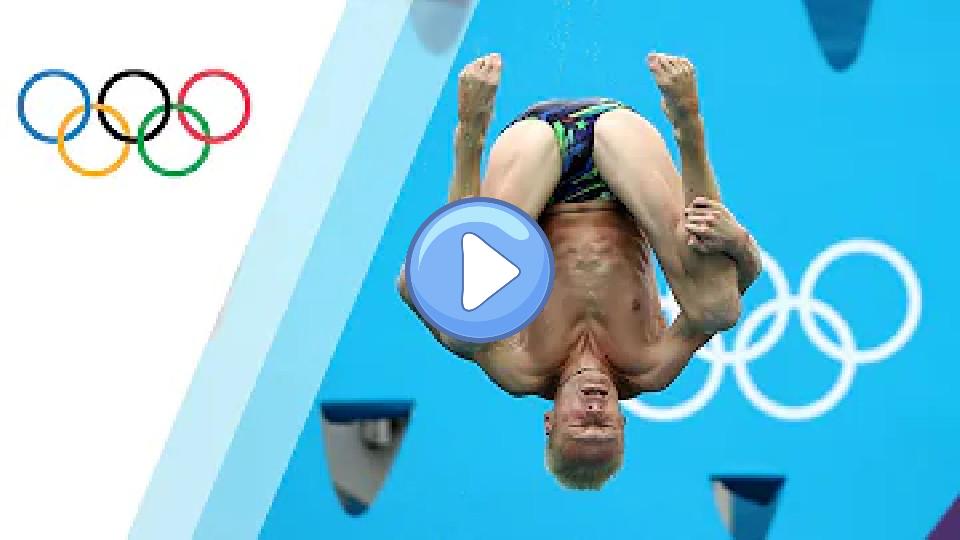 Play video: 3m springboard belly flop dive. Video thumb: 3m springboard belly flop dive.