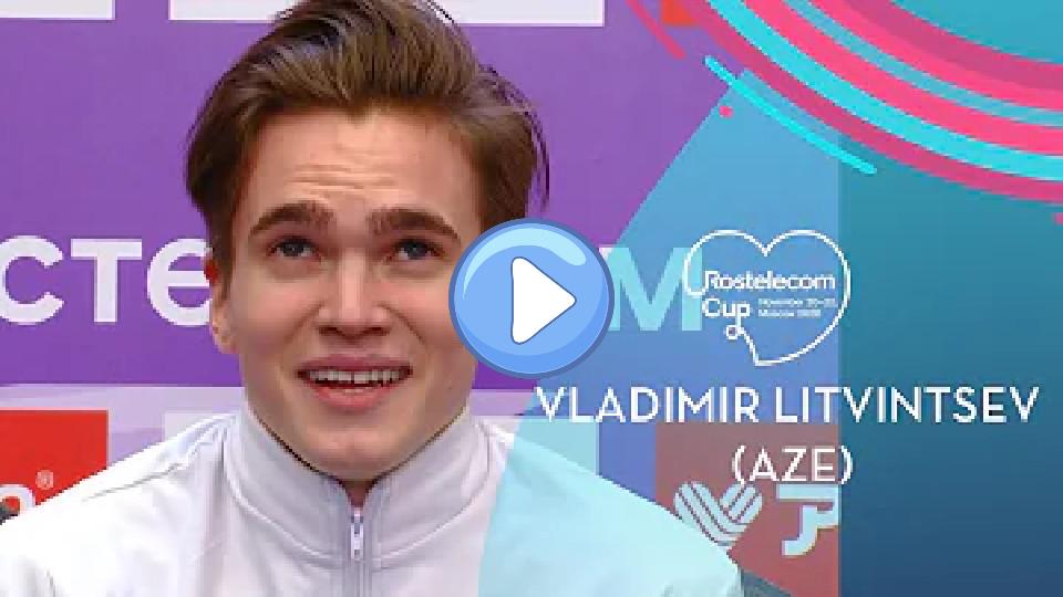 Video thumb: Vladimir Litvintsev (AZE) | Men's Free Skating | Rostelecom Cup 2020 | #GPFigure