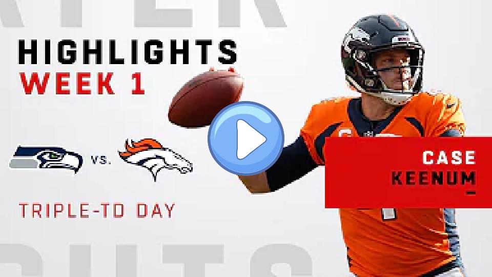 Video thumb: Case Keenum's 329-Yard & 3-TD Performance in Denver Debut