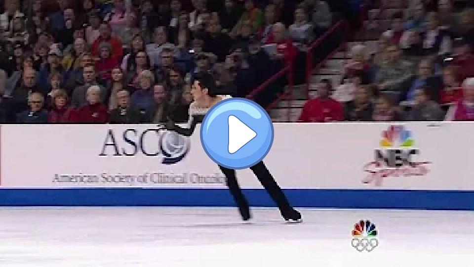 Video thumb: Johnny Weir's 2010 long program (LP) was set to the music of 