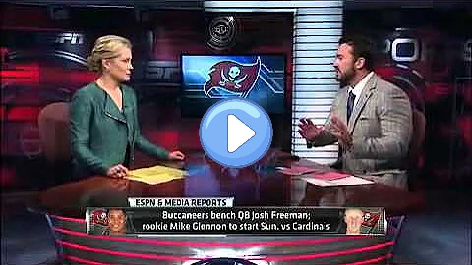 Video thumb: Bucs Bench Josh Freeman for Mike Glennon.