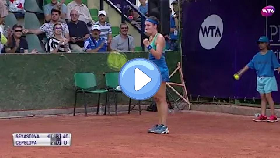 Video thumb: Bucharest Open 2017 Day 2 | Shot of the Day | Anastasija Sevastova