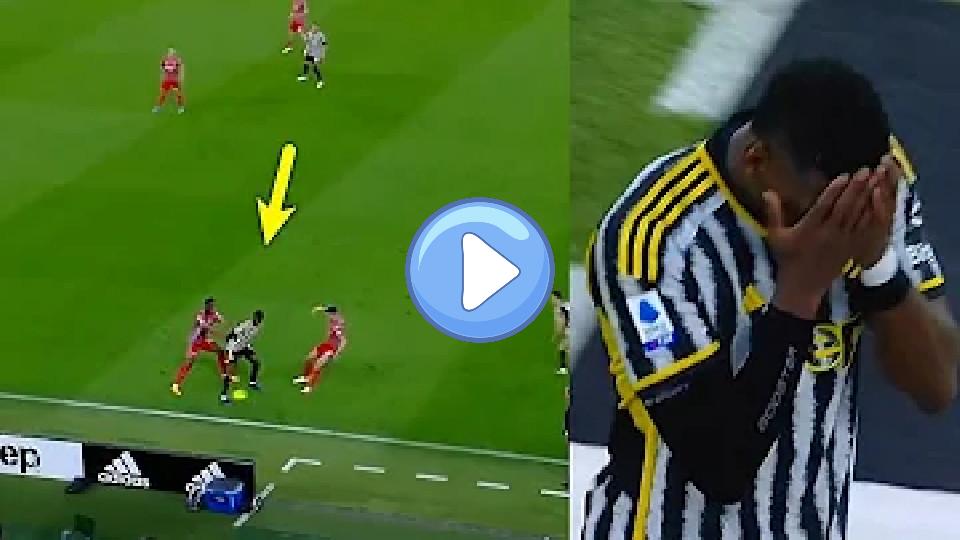 Video thumb: Pogba was playing well until his injury happened. 😪