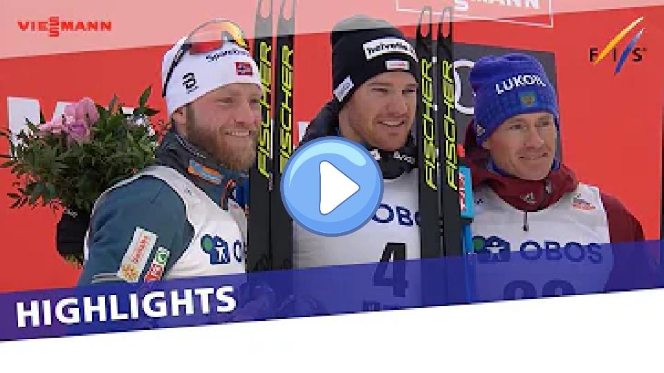Play video: Dario Cologna outsprints Sundby in Oslo-Holmenkollen 50 km | Highlights Video thumb: Dario Cologna outsprints Sundby in Oslo-Holmenkollen 50 km | Highlights