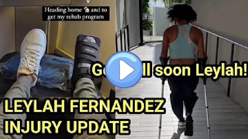 Video thumb: Leylah Fernandez Injury Update | Leylah Fernandez hopes to play in Citi Open, Washington, D.C.