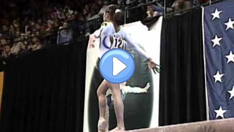 Video thumb: Florica Leonida - Balance Beam - 2003 Visa American Cup