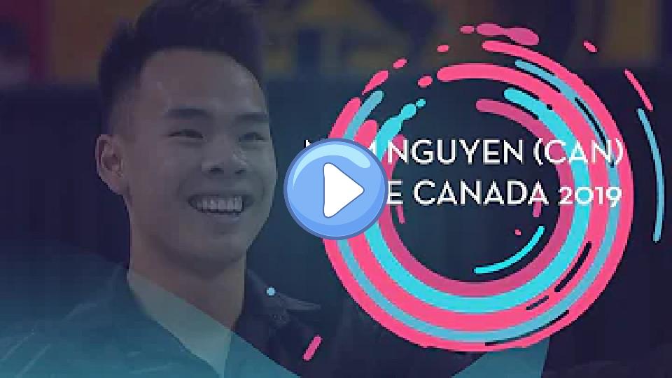 Video thumb: Nam Nguyen (CAN) | 3rd Place Men's Short Program | Skate Canada 2019 | #GPFigure