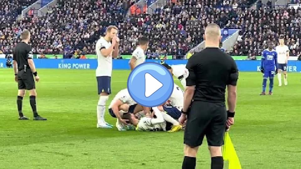 Video thumb: Rodrigo Bentancur Injury! OUT for 6-8 months! Leicester City vs Spurs 11.02.23 #LEITOT #Bentancur