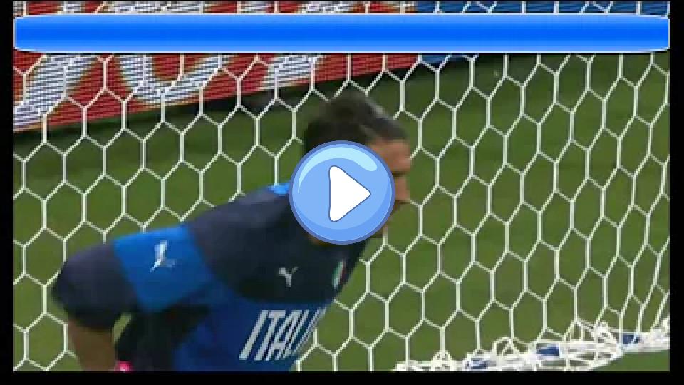 Video thumb: Buffon's injury against England on 14.06.14