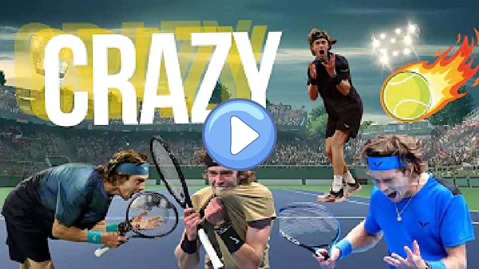 Video thumb: Is Andrey Rublev the Most Intense Player in Tennis?
