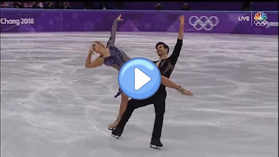 Video thumb: Madison Hubbell and Zachary Donohue Short Dance Pyeongchang 2018 Olympics